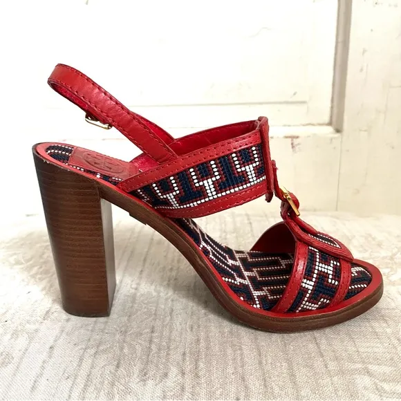 Tory Burch Florian Retro Chic Sandals
