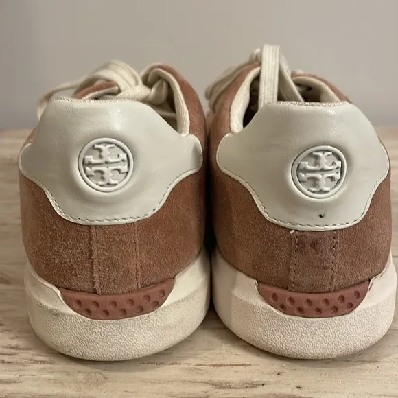 Tory Burch Howell Court Suede Sneakers