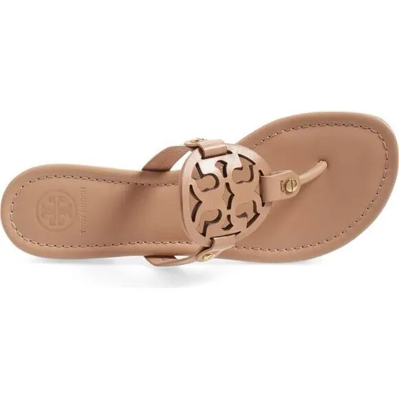 Tory Burch Miller Sandal Leather Sandals Size 8.5 $198
