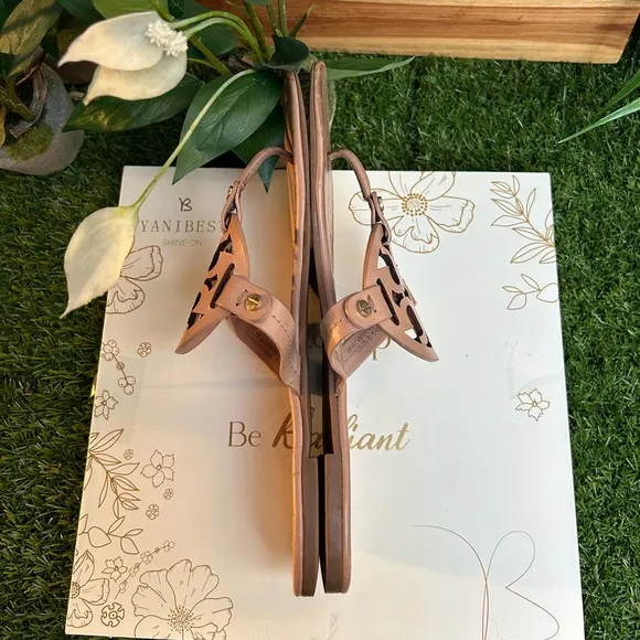 TORY BURCH Miller Sandals Makeup women size 9.5