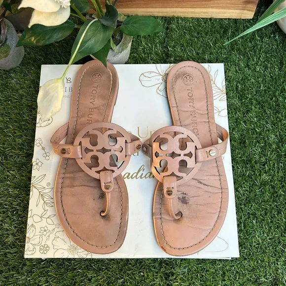 TORY BURCH Miller Sandals Makeup women size 9.5