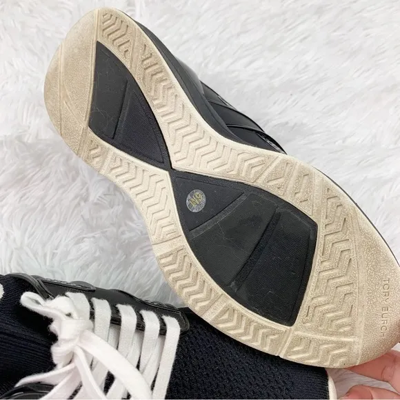 Tory Burch T Sock Runner Sneakers in black