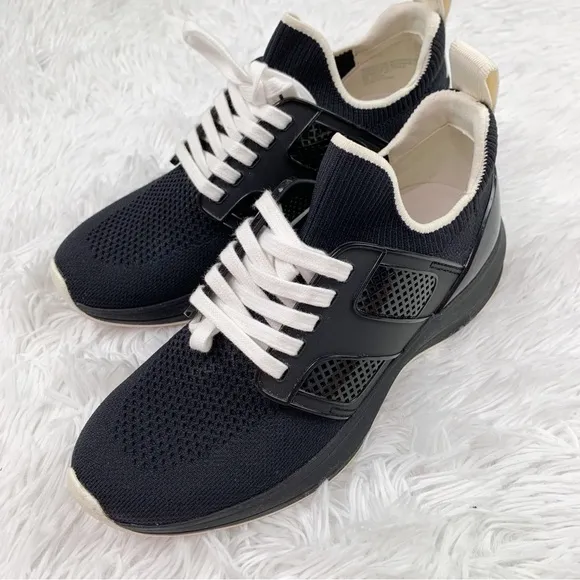 Tory Burch T Sock Runner Sneakers in black