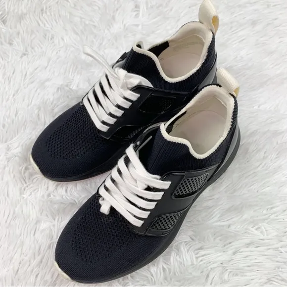 Tory Burch T Sock Runner Sneakers in black