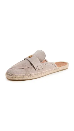 Tory Burch Women's Seaside Mule Espadrilles 7 Classic Taupe