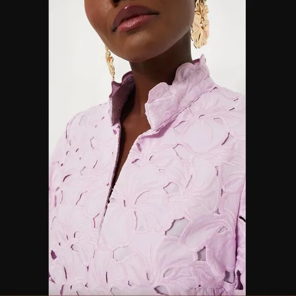 Tuckernuck  Lilac Floral Lace Clarice Dress