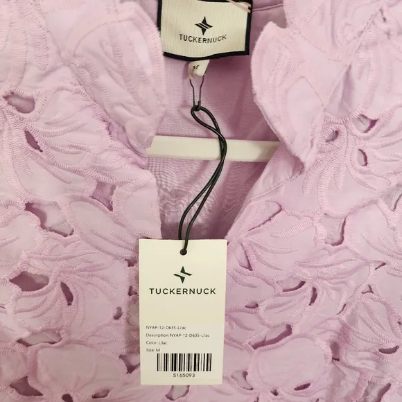 Tuckernuck  Lilac Floral Lace Clarice Dress