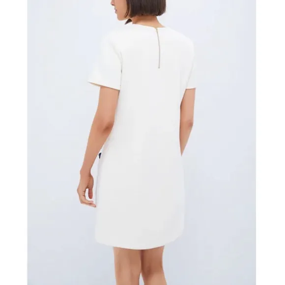 TUCKERNUCK Pearl White Short Sleeve Francoise Dress NEW