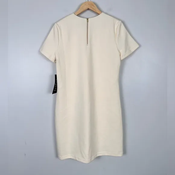 TUCKERNUCK Pearl White Short Sleeve Francoise Dress NEW
