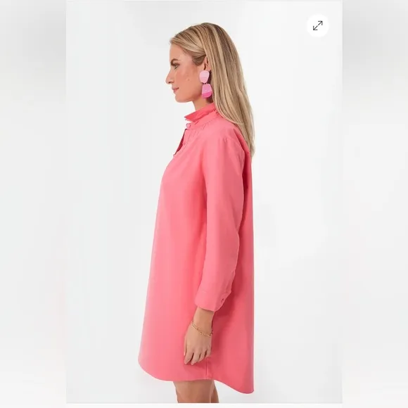 Tuckernuck Pomander Place Dahlia Pink Polly Dress