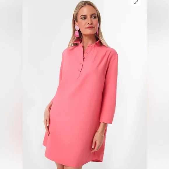 Tuckernuck Pomander Place Dahlia Pink Polly Dress