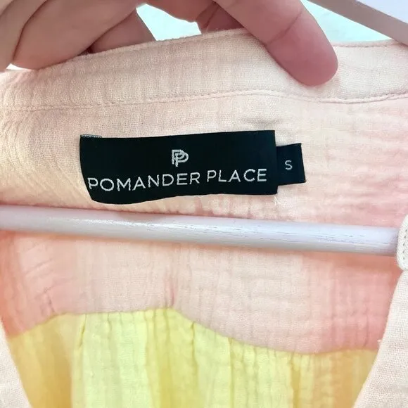 Tuckernuck Pomander Place Kenzo Long Sleeve Tiered Mini Sorbet Pastel Size S