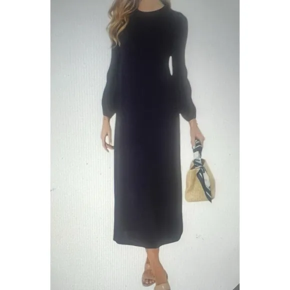 Tuckernuck Pomander Place Lennox Double Knit Maxi Dress Medium Capsule Wardrobe