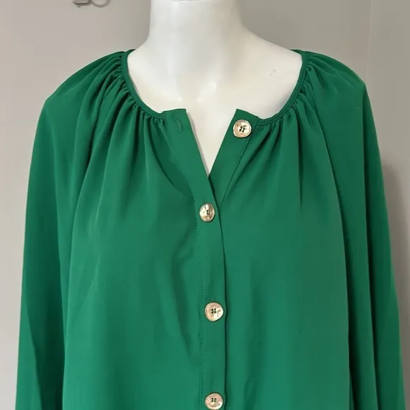 Tuckernuck POMANDER PLACE Palmetto Clarke Dress Emerald Green Scoop Neck Sz XXL