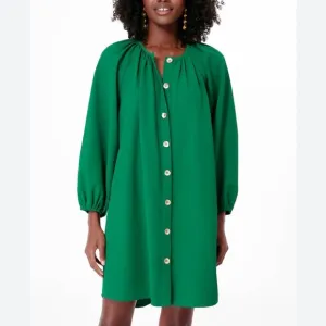 Tuckernuck POMANDER PLACE Palmetto Clarke Dress Emerald Green Scoop Neck Sz XXL