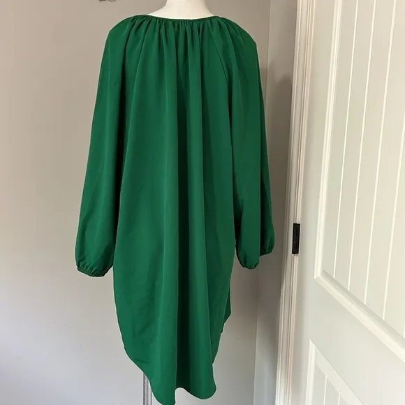 Tuckernuck POMANDER PLACE Palmetto Clarke Dress Emerald Green Scoop Neck Sz XXL