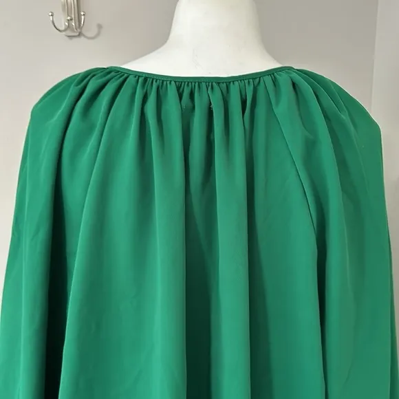 Tuckernuck POMANDER PLACE Palmetto Clarke Dress Emerald Green Scoop Neck Sz XXL
