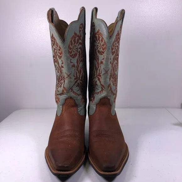TWISTED X WWT 0029 Leather Cowboy Pull On Boots