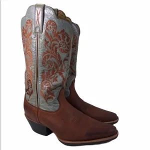 TWISTED X WWT 0029 Leather Cowboy Pull On Boots