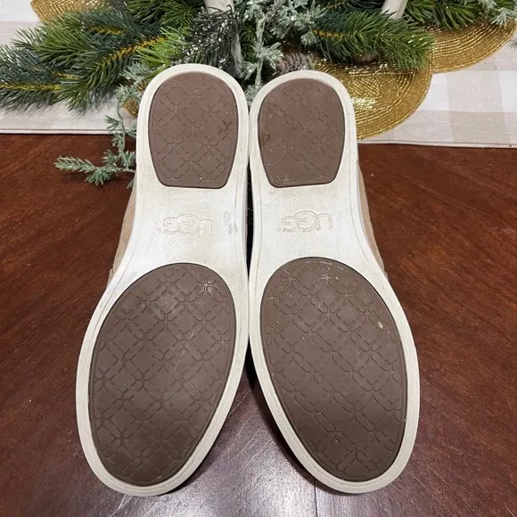 UGG &quot;KITLYN&quot; SLIP ON SNEAKER FLATS BROWN SUEDE 11 congac brown causal 1015042