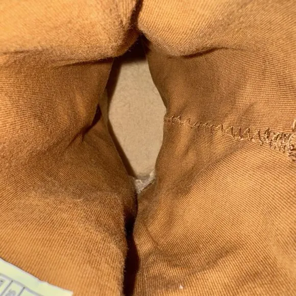 UGG Australia 1010820 Tasman Suede Boots Womens 8M Chestnut Pull On Back Lace