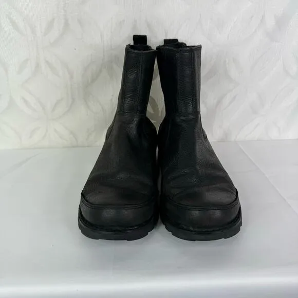 UGG Australia Herrick 3032 Chelsea Black Pull On Boots Shoes US 11