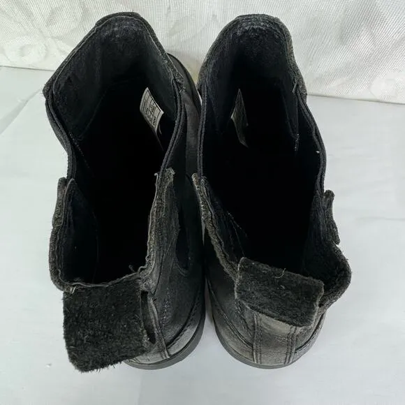 UGG Australia Herrick 3032 Chelsea Black Pull On Boots Shoes US 11