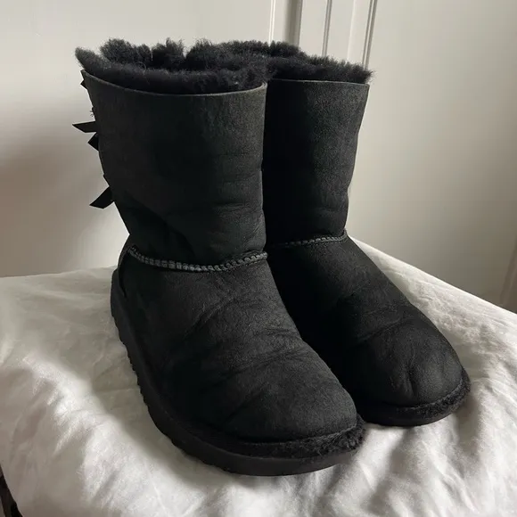 UGG Boots kids Bailey bow II Black Sz4