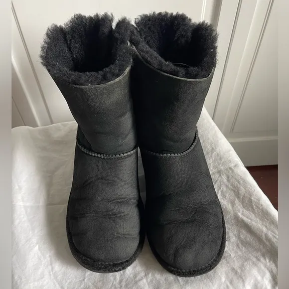 UGG Boots kids Bailey bow II Black Sz4