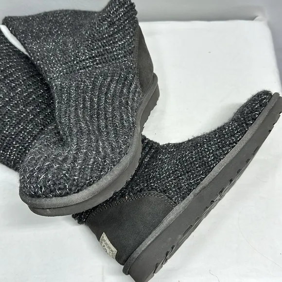UGG Cardi Knit Knee High Boots, 9