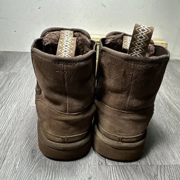 UGG Chelsea Boots Mens Size 12 Neumel Brown Suede Ankle Pull On