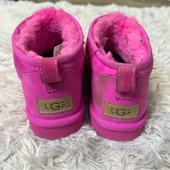 ◾️UGG Fuchsia All Pink Ultra Mini Boots