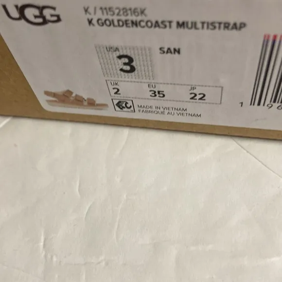 UGG Goldencoast Suede multi strap sandals