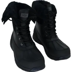 UGG Men's Butte Insulated Waterproof Boot, Black, Size 10.5