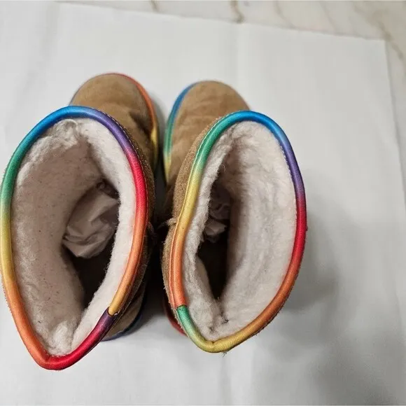 UGG Rainbow Boots, Size 5 Children Girls Size 5