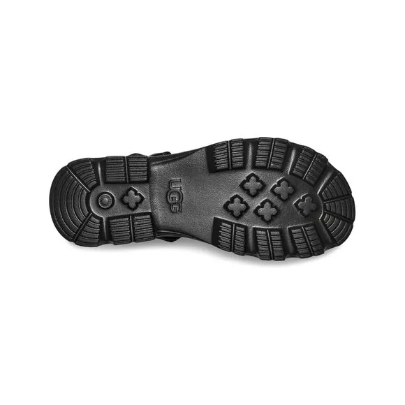 UGG Shoes Cora Black Strap Slip On Sandals