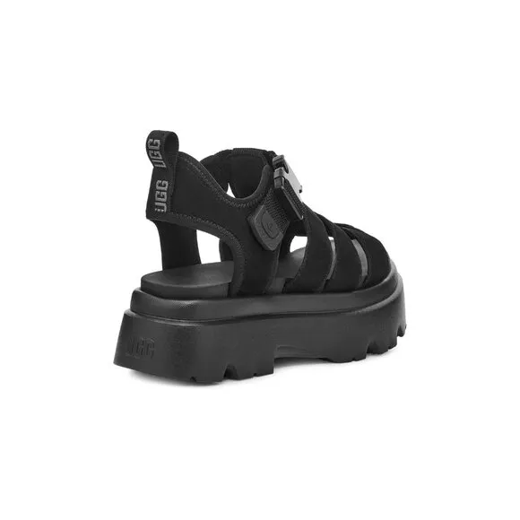 UGG Shoes Cora Black Strap Slip On Sandals