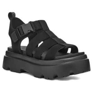 UGG Shoes Cora Black Strap Slip On Sandals