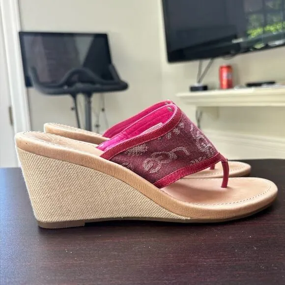 UGG Solena Wedged Heels- Sandals Women’s 8