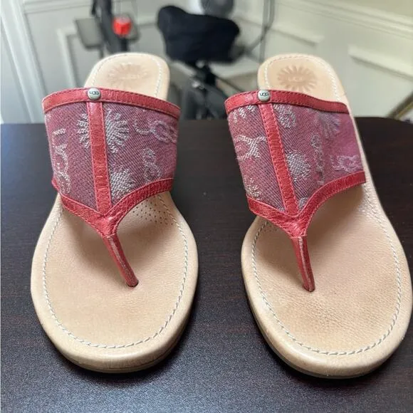UGG Solena Wedged Heels- Sandals Women’s 8