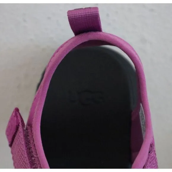 UGG 1152821K Girl's Sz 6 Mangosteen Purple Ashton Multistrap Sandals