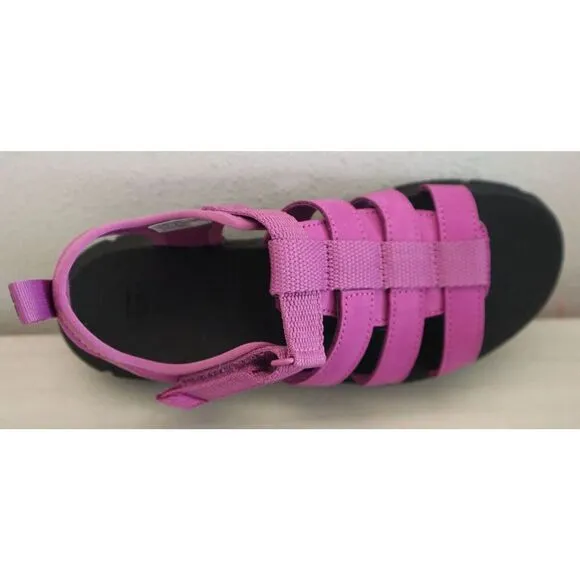 UGG 1152821K Girl's Sz 6 Mangosteen Purple Ashton Multistrap Sandals