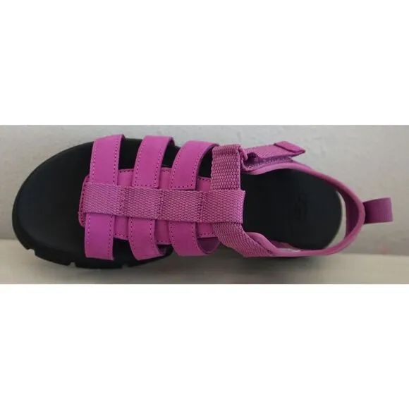 UGG 1152821K Girl's Sz 6 Mangosteen Purple Ashton Multistrap Sandals