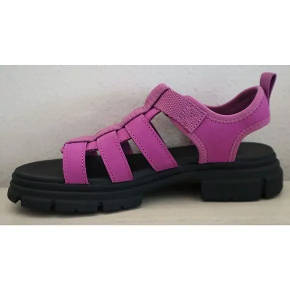 UGG 1152821K Girl's Sz 6 Mangosteen Purple Ashton Multistrap Sandals