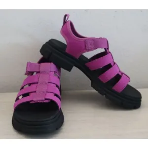 UGG 1152821K Girl's Sz 6 Mangosteen Purple Ashton Multistrap Sandals
