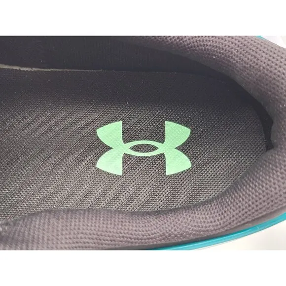 Under Armour Summit Trek White Teal Pink Sneakers Mens Size 9 3028345 102