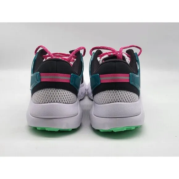 Under Armour Summit Trek White Teal Pink Sneakers Mens Size 9 3028345 102