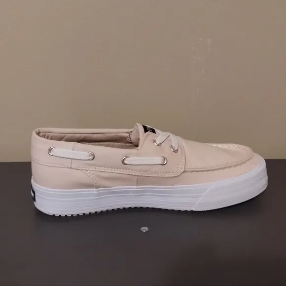 Unisex Sperry Bahama Platform Retro-Inspired Boat Shoe Size 5 Men, 6.5 Women NIB