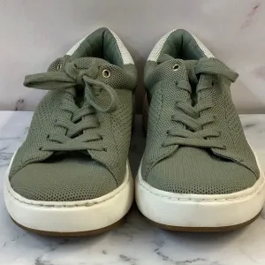 Used Sofft Olive Green Lace-up Sneakers Size 8M