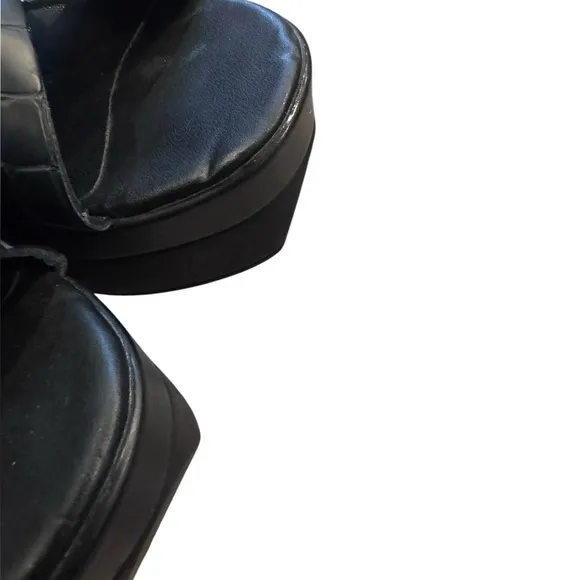 Vagabond Black Lindi Flatform Sliders 37